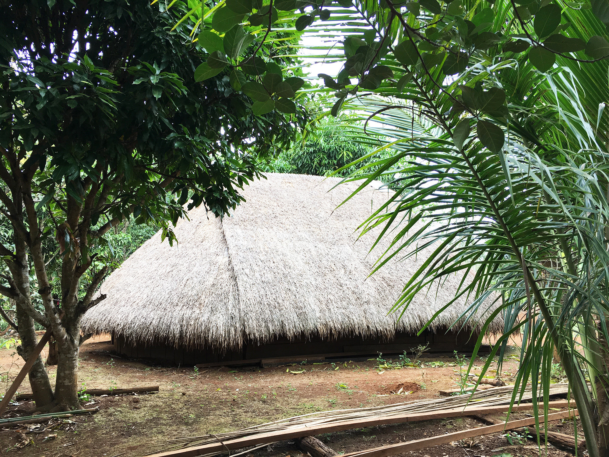 maison phnong traditionnelle
