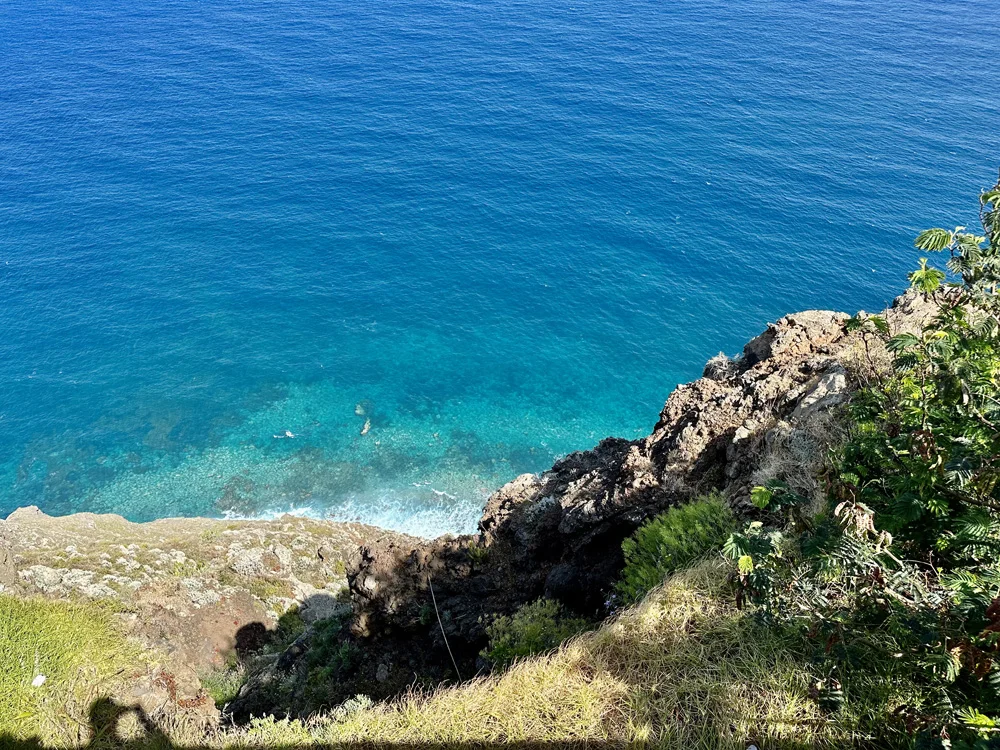 Vue sur l'océan