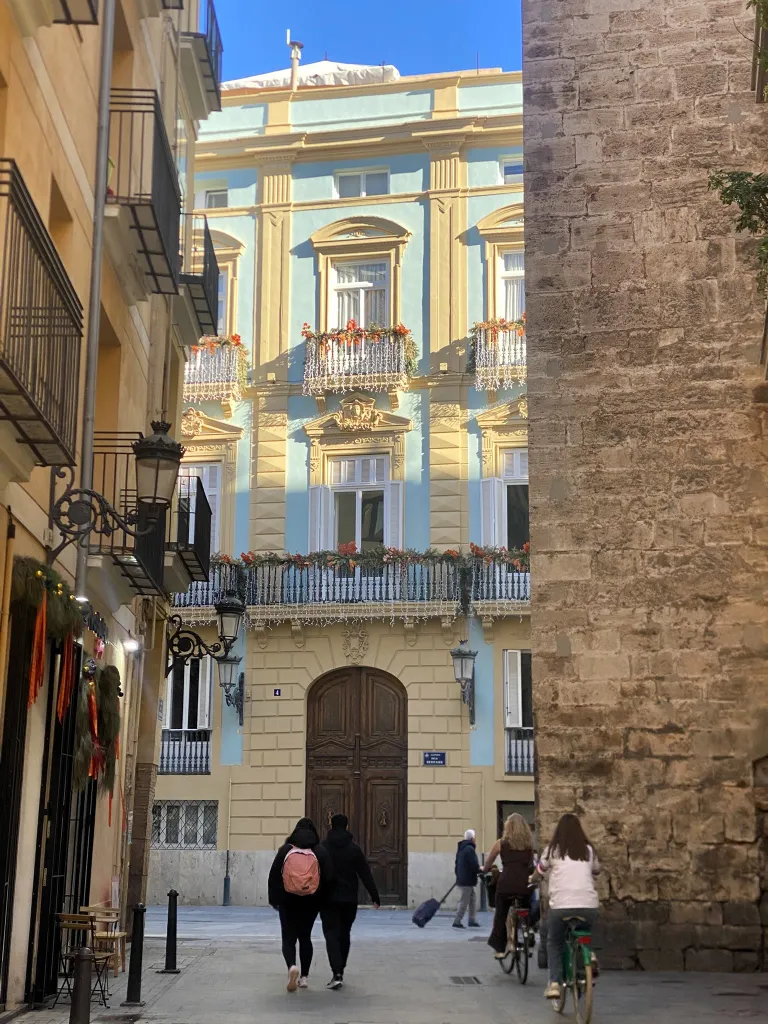 Ruelle du centre ville de Valencia