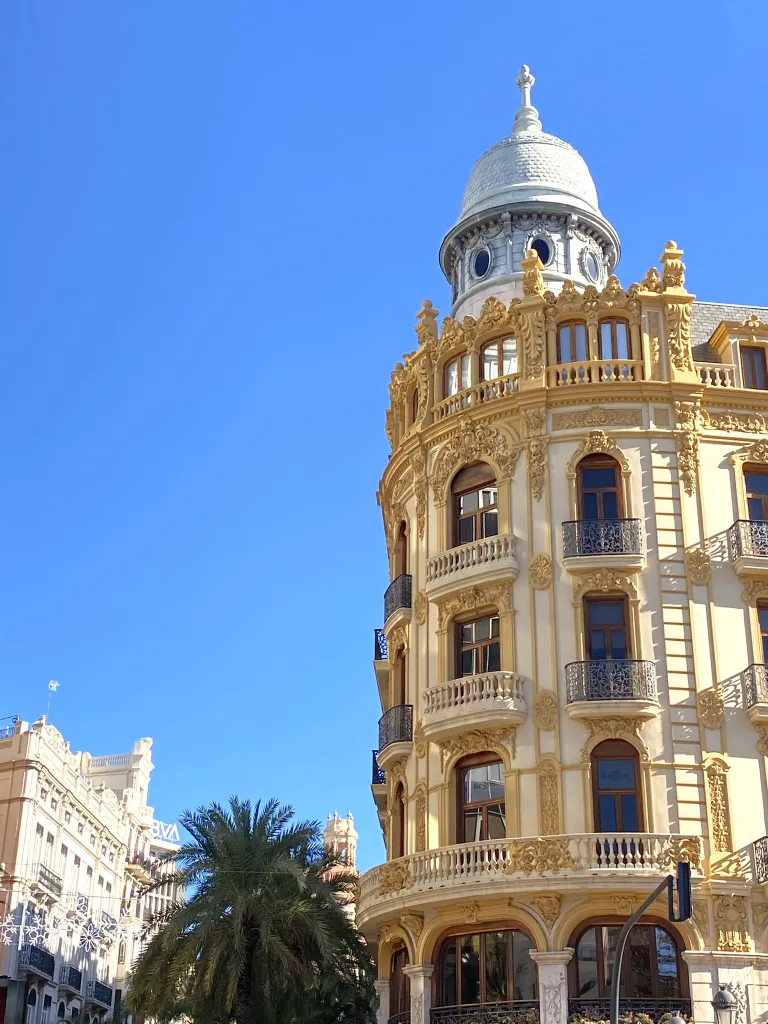 Immeuble de la place de l'Hotel de Ville de Valencia